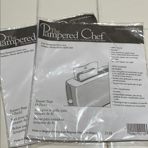 Pampered Chef Toaster Bags